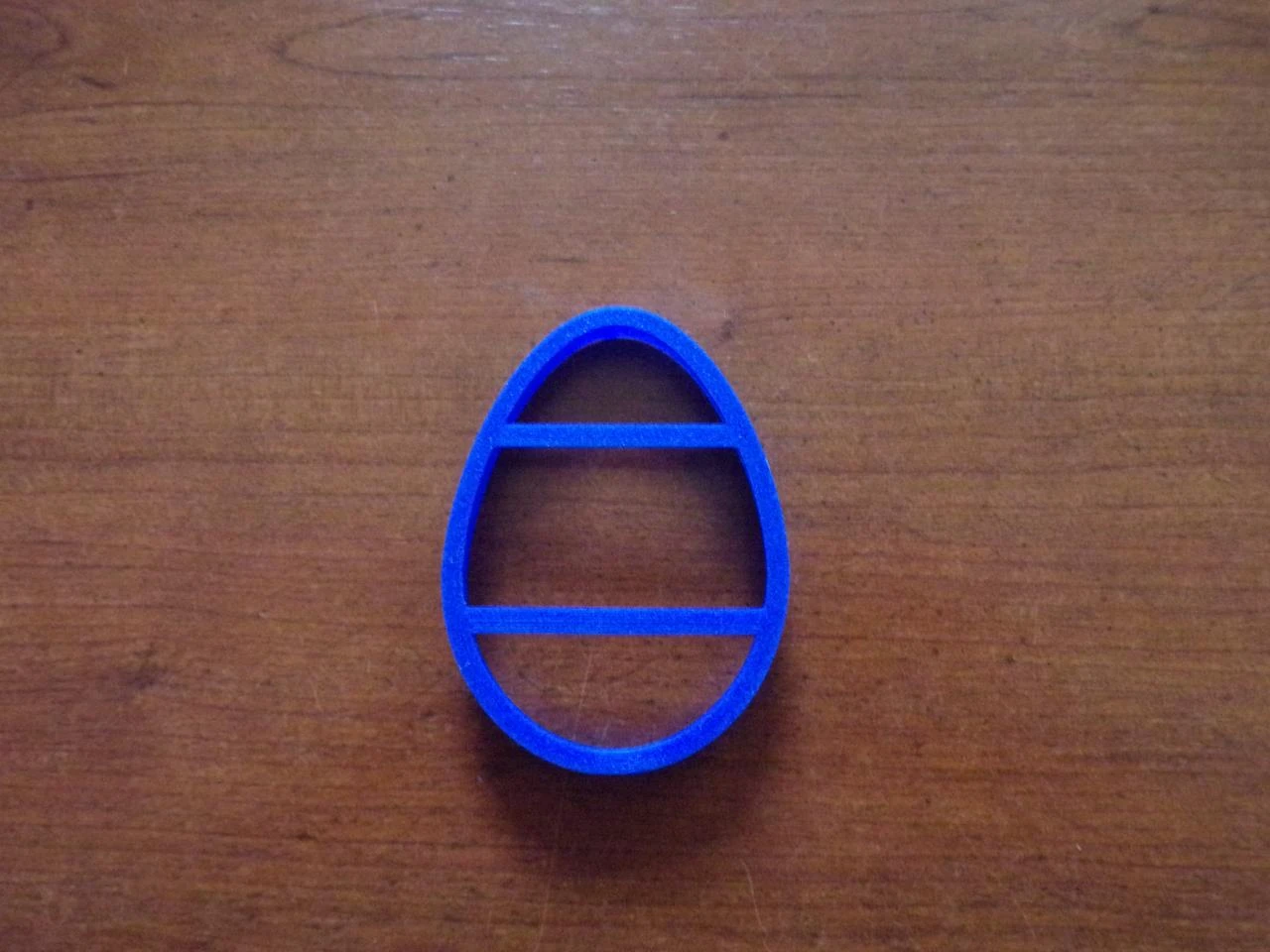 emporte pièce oeuf imprimé 3D PLA 7 x 5,2 x 1 cm environ – photo 2